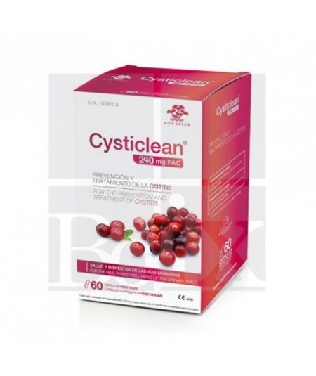 CYSTICLEAN  240 MG PAC 60 COMPRIMIDOS