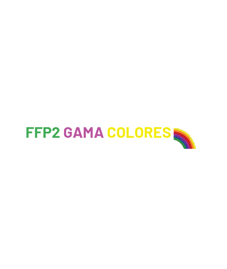 Mascarilla FFP2 colores 1 ud