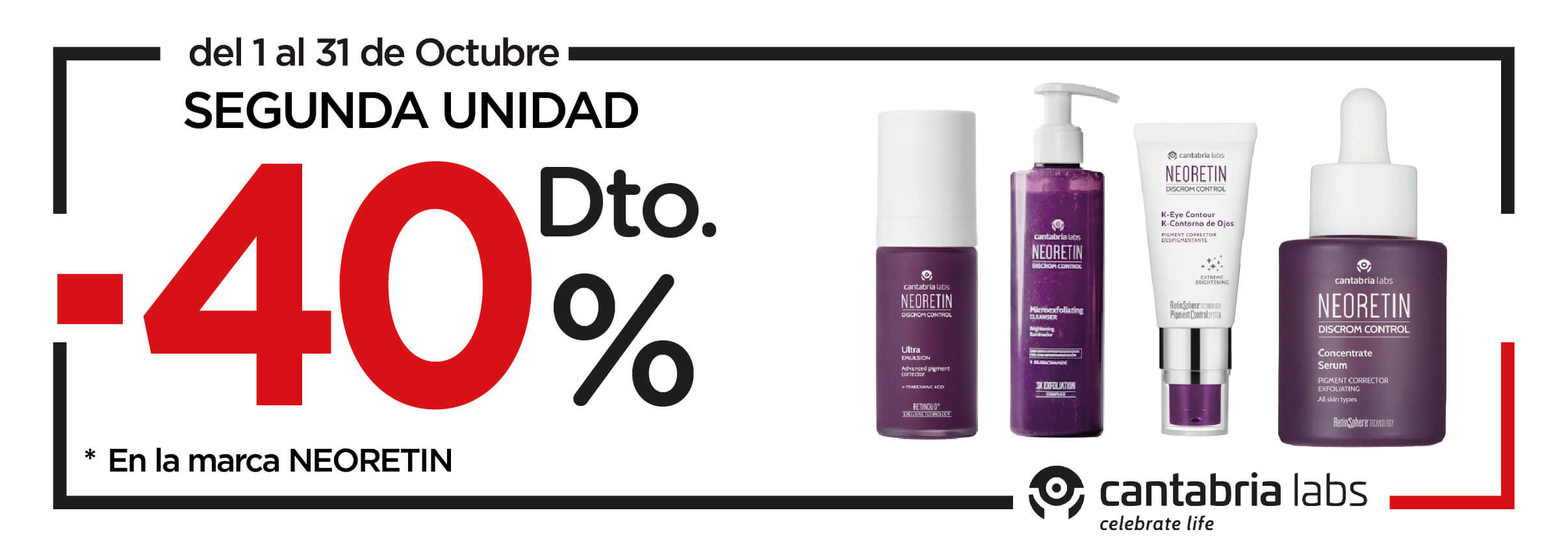 Neoretin -40€ dto 2da unidad